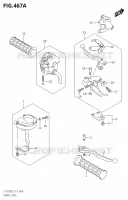 HANDGRIPS   LEVERS voor Suzuki KINGQUAD 750 2018