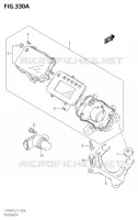 SNELHEIDSMETER voor Suzuki KINGQUAD 400 2018