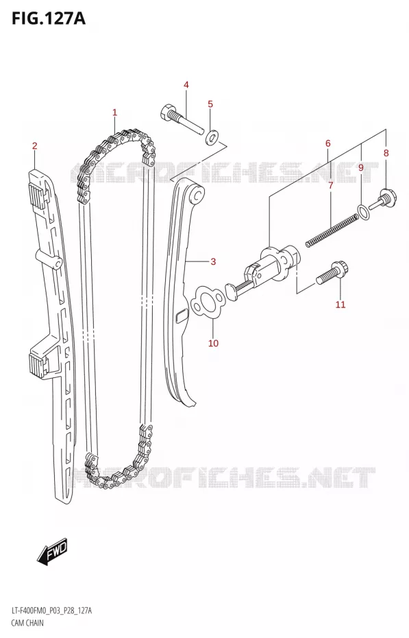 TIMING Suzuki QUAD 400 KINGQUAD 2020  LT-F400F M0 (P28)