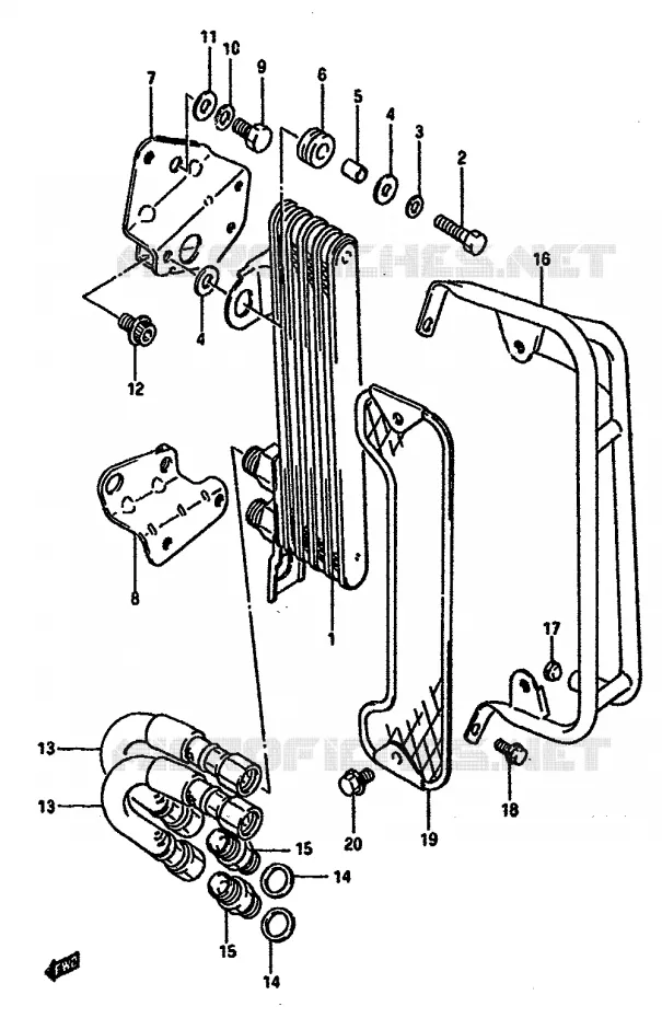 OLIE KOELER Suzuki MOTO 600 DR 1987  DR600SH(E2)