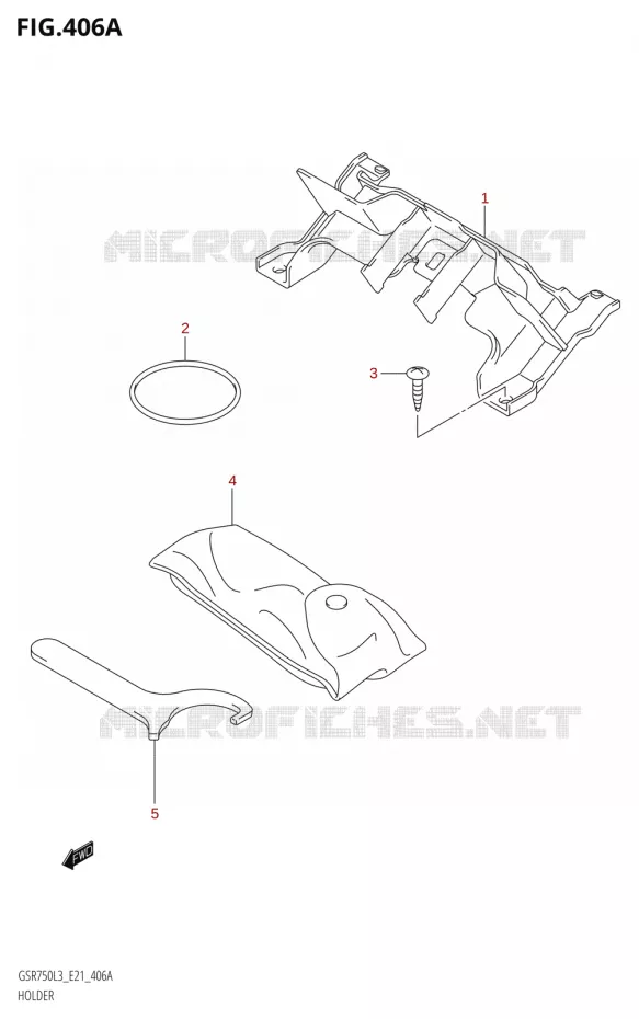 ONDERSTEUNING Suzuki MOTO 750 GSR 2013  GSR750AUE L3 (E21)