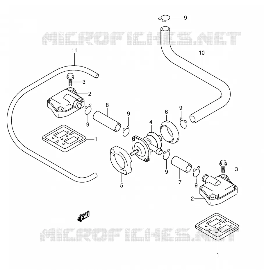 ANTI VERVUILINGS SYSTEM Suzuki MOTO 1000 GSX-R 2003  GSX-R1000 K3 (E24)