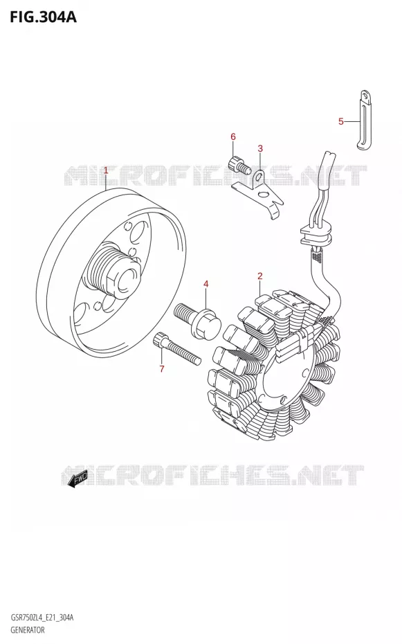 DYNAMO Suzuki MOTO 750 GSR 2014  GSR750ZA L4 (E21)