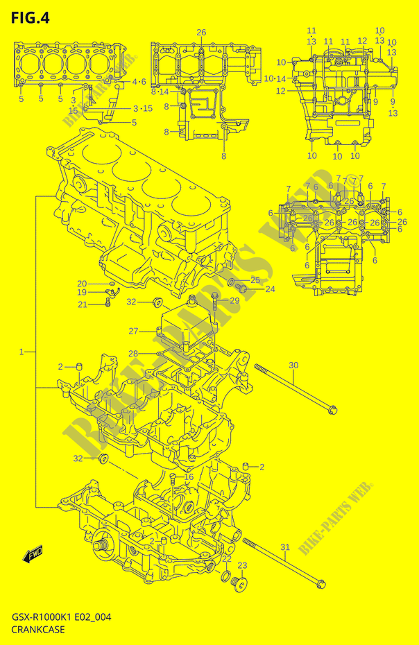 CASING voor Suzuki GSX-R 1000 2002