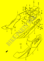 ACHTER KUIP  (MODELE P) voor Suzuki RG 125 1994
