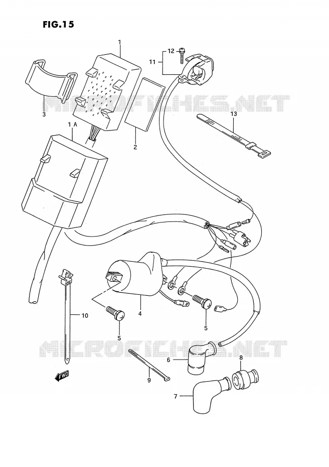 ELEKTRISCH Suzuki MOTO 125 RM 1992  RM125N(E3)