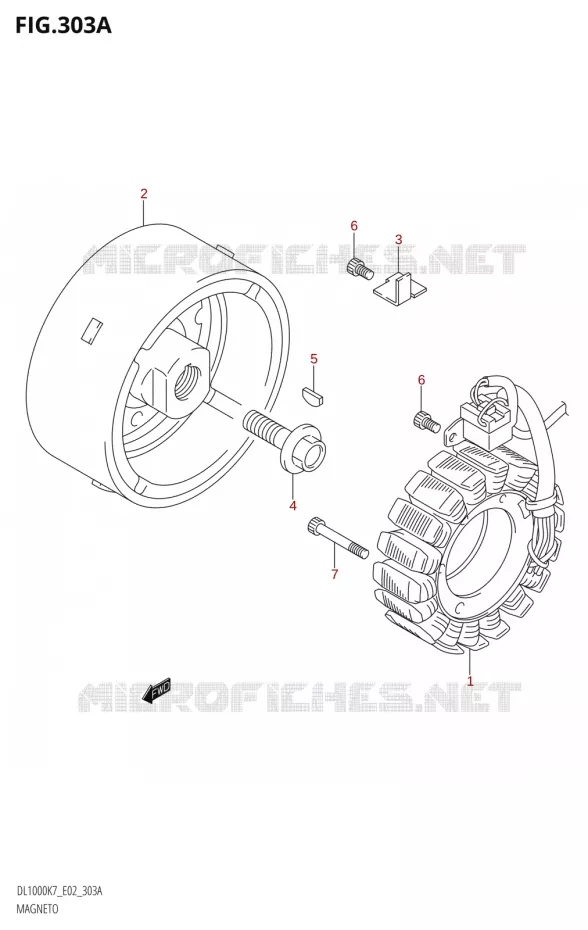 ONTSTEKING Suzuki MOTO 1000 V-STROM 2007  DL1000K7(E2)