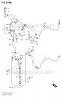 ACHTER hoofdremcilinderX1300RA:L3:E02) voor Suzuki HAYABUSA 1300 2013