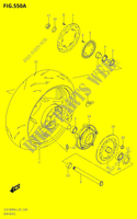 ACHTERWIEL (GSX1300RA:L4:E02) voor Suzuki HAYABUSA 1300 2014