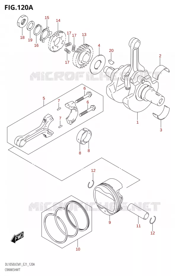 KRUKAS Suzuki MOTO 1050 V-STROM 2021  DL1050UC  M1