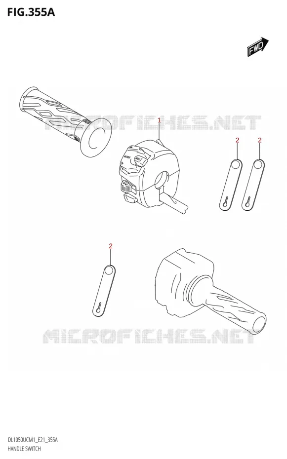 SCHAKELAARSH (DL1050UC,DL1050WC) Suzuki MOTO 1050 V-STROM 2021  DL1050UC  M1