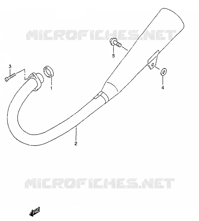GELUIDDEMPER Suzuki MOTO 125 MARAUDER 2000  GZ125Y(W/X/Y)