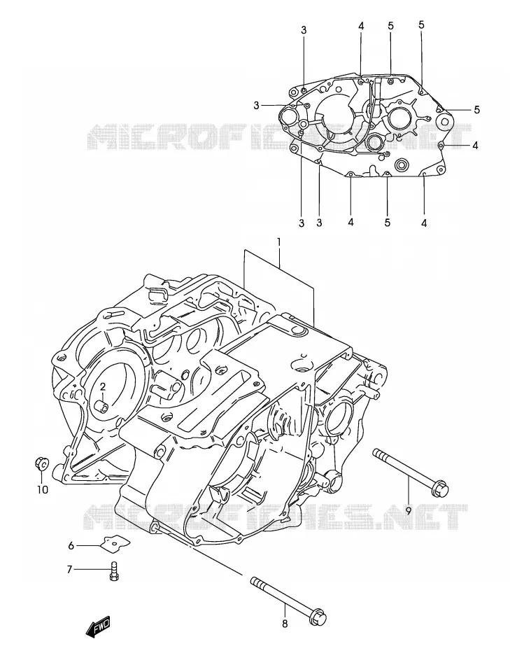 CASING Suzuki MOTO 125 MARAUDER 2002  GZ125K2(P19)