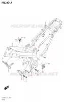 FRAME KUIPDEEL/FRAME 650 suzuki-motorfietsen V-STROM 2021 2132000010