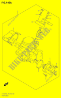 GASKLEPHUISY (P03,P28) voor Suzuki KINGQUAD 750 2021