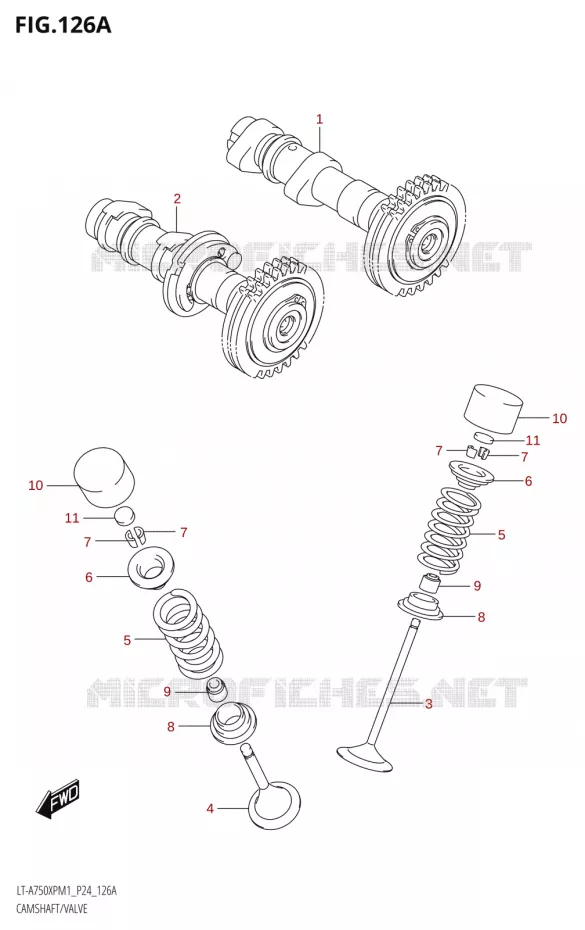 NOKKENAS - KLEPPEN Suzuki QUAD 750 KINGQUAD 2021  LT-A750XP / XPZ M1 (P24)