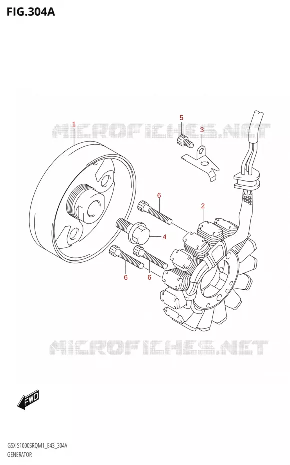 DYNAMO Suzuki MOTO 1000 KATANA 2021  GSX-S1000SRQ M1 (E43)