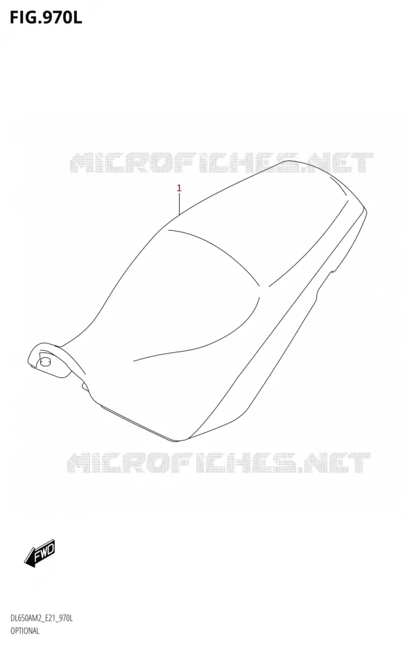 OPTIESEL (LOW SEAT) Suzuki MOTO 650 V-STROM 2022  DL650A M2 (E21)