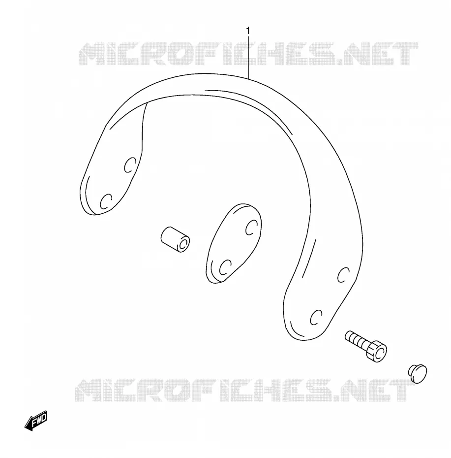 BACKREST ASSY (OPTIONNEL) Suzuki MOTO 1000 TL-S 2000  TL1000SY(E2)