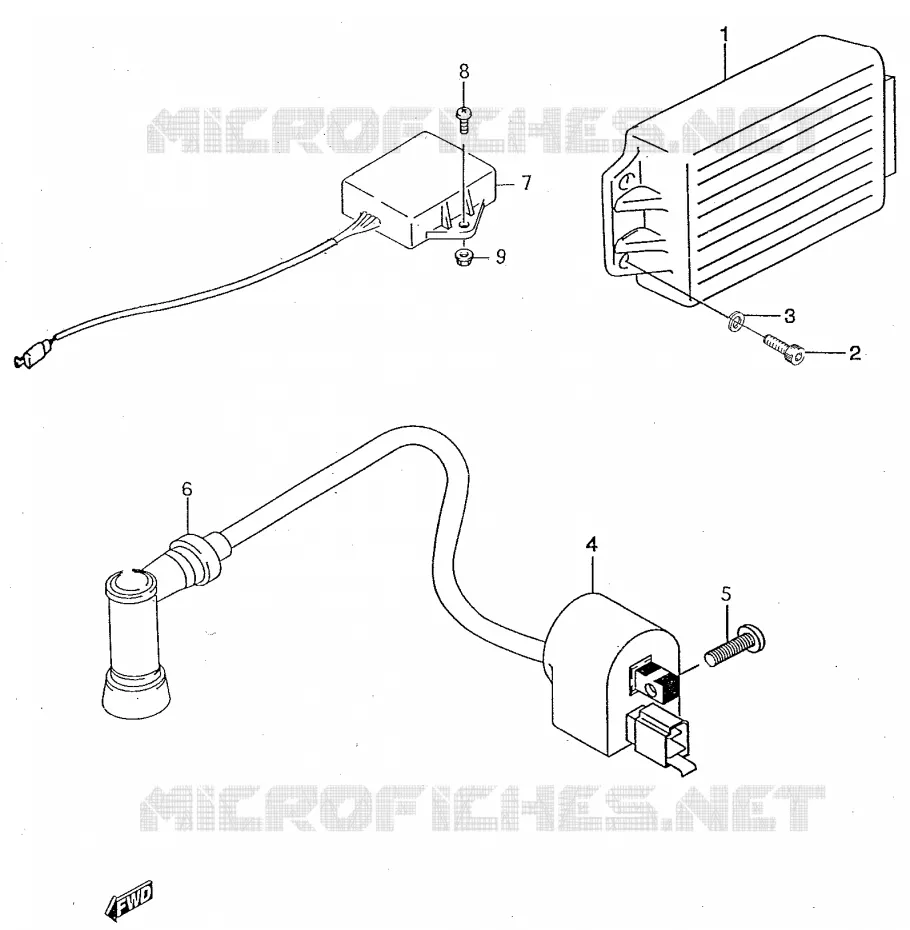 ELEKTRISCH Suzuki MOTO 50 RMX 2000  RMX50Y