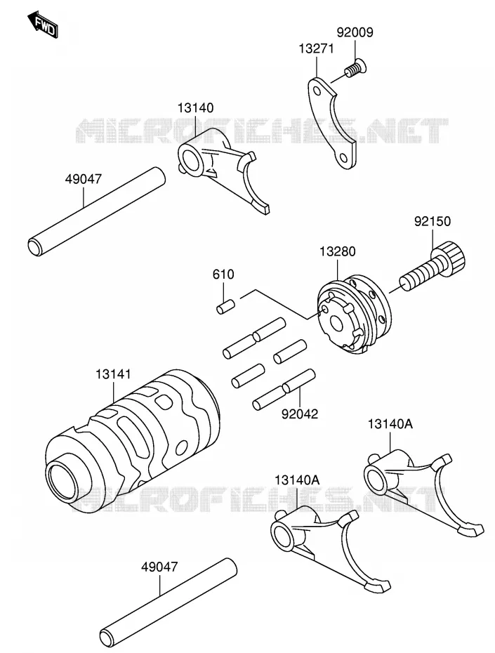 LOOP / SELECTIEVORK Suzuki MOTO 65 RM 2003  RM65K3(E21)