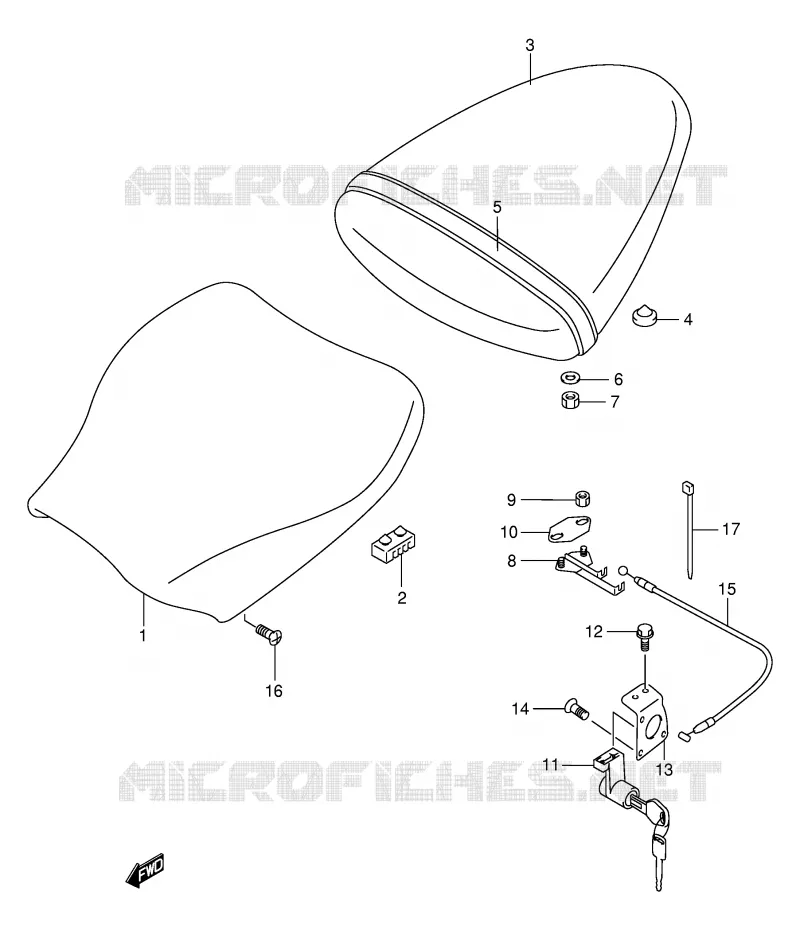 SEAT Suzuki MOTO 1000 TL-R 2000  TL1000RY(E2)