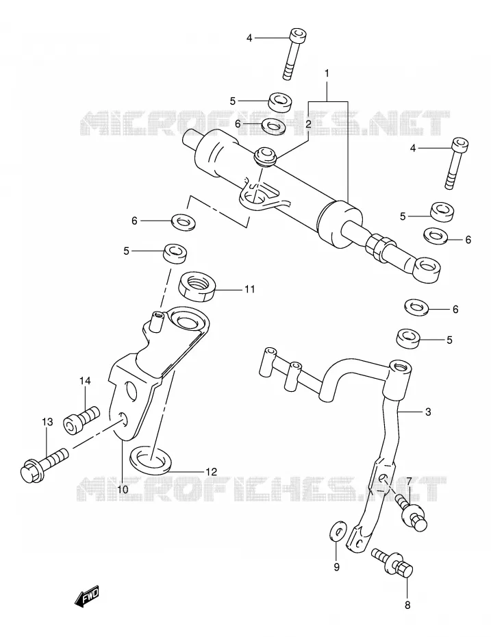 STUURDEMPER (MODELE V) Suzuki MOTO 1000 TL-S 1999  TL1000SX(E2)