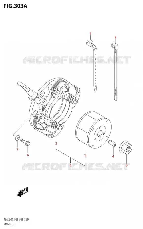 ONTSTEKING Suzuki MOTO 85 RM 2022  RM85 M2 (E28 / E33)
