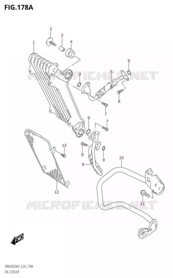 OLIE KOELER Suzuki MOTO 650 DR 2021  DR650SE M1 (E24)