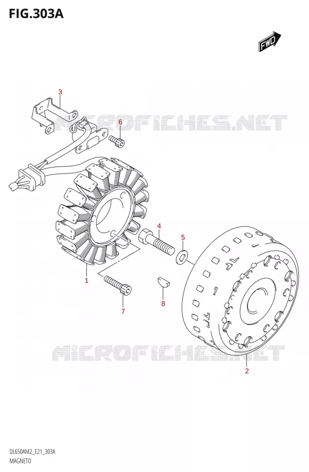 ONTSTEKING Suzuki MOTO 650 V-STROM 2022  DL650XA M2 (E21)