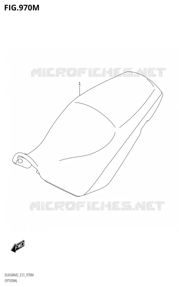 OPTIESEL (HIGH SEAT) Suzuki MOTO 650 V-STROM 2022  DL650XA M2 (E21)