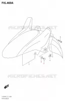 FRONT FENDER voor Suzuki V-STROM 650 2022