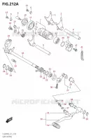 SCHAKELEN ASSY MOTOR/TRANSMISSIE 650 suzuki-motorfietsen V-STROM 2022 2238000079
