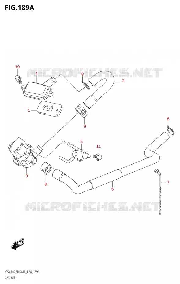 ANTI VERVUILINGS SYSTEM Suzuki MOTO 125 GSX-R 2021  GSX-R125RLZ M1 (P24)