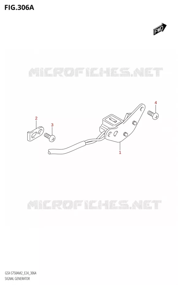 DYNAMO SENSOR Suzuki MOTO 750 GSX-S 2022  GSX-S750A M2