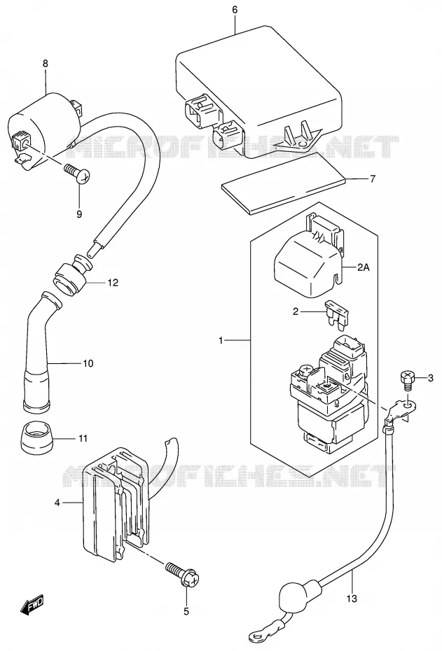 ELEKTRISCH Suzuki MOTO 250 DR-Z 2005  DR-Z250K5(E24)