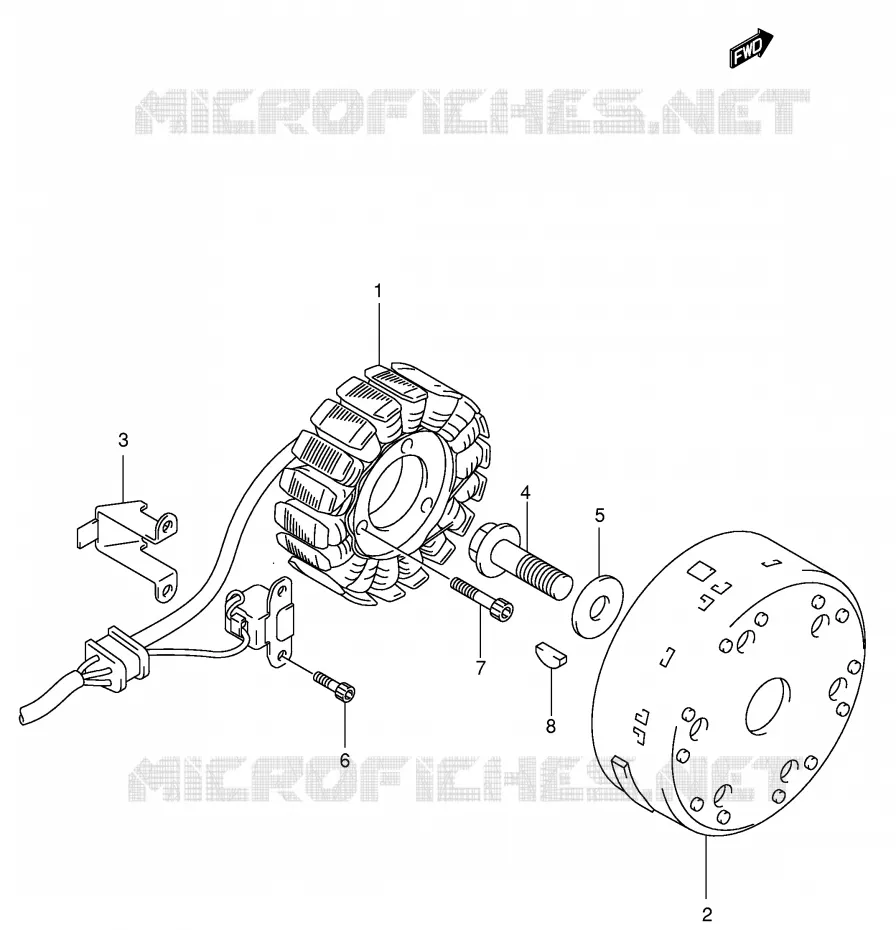 ONTSTEKING Suzuki MOTO 650 SV 2000  SV650Y(E2)