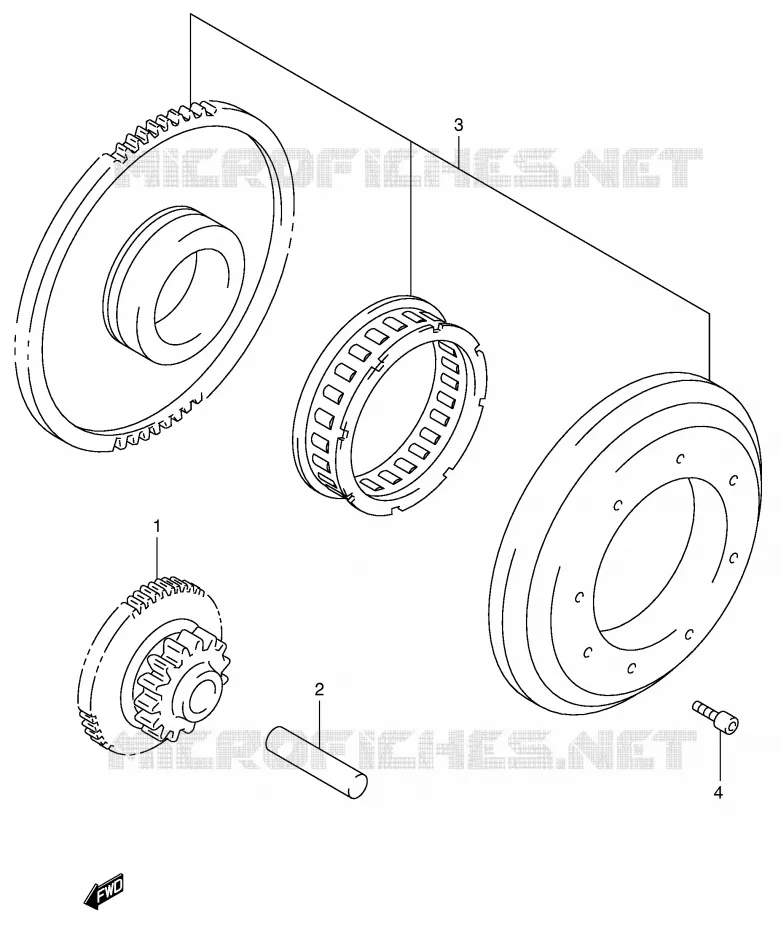 STARTMOTOR CLUTCH Suzuki MOTO 650 SV-S 2007  SV650SAK7(E2)