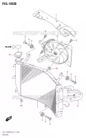 RADIATOR MOTOR/TRANSMISSIE 1000 suzuki-motorfietsen GSX-S 2023 2344000062