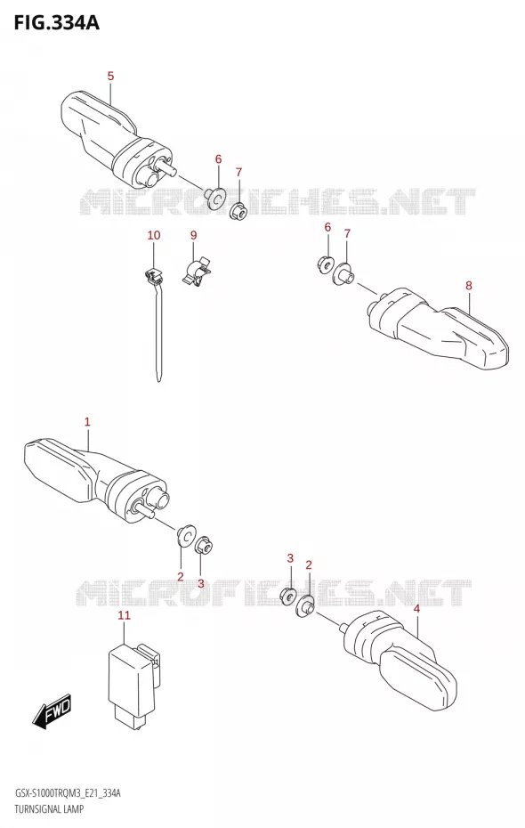 INDICATOREN Suzuki MOTO 1000 GSX-S 2023  GSX-S1000TRQ M3 (E21)