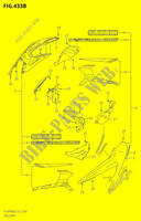 ACHTER KUIP (DL1050RJ) voor Suzuki V-STROM 1050 2023