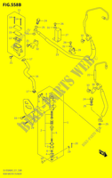 ACHTER hoofdremcilinder (DL1050RR) voor Suzuki V-STROM 1050 2023