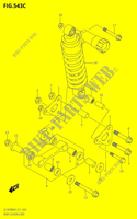 SCHOKBREKER AANEENSCHAKELING (DL1050RR) voor Suzuki V-STROM 1050 2023
