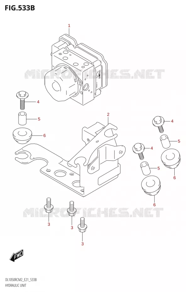 ABS (DL1050RC) Suzuki MOTO 1050 V-STROM 2022  DL1050RC M2 (E21)