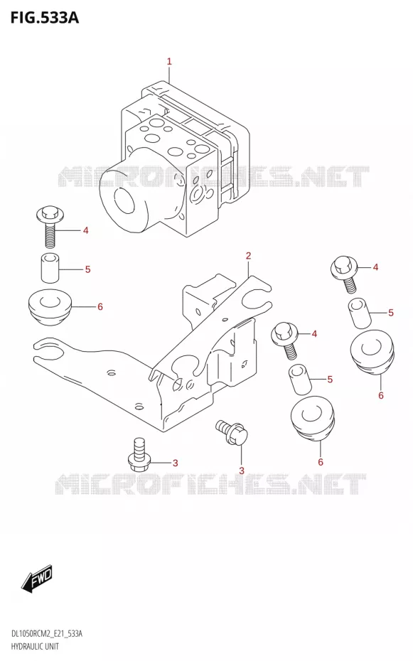 ABS (DL1050RQ) Suzuki MOTO 1050 V-STROM 2022  DL1050RC M2 (E21)