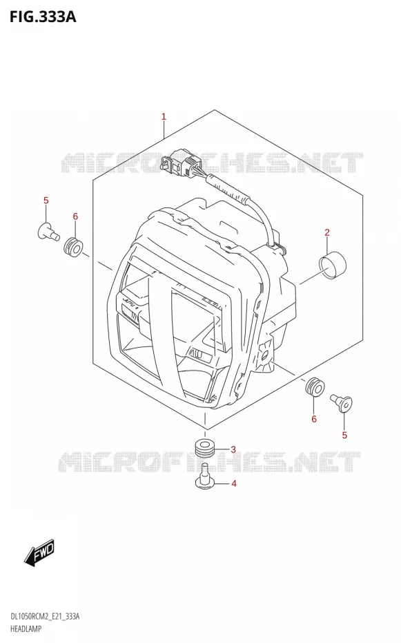 KOPLAMP Suzuki MOTO 1050 V-STROM 2022  DL1050RC M2 (E21)