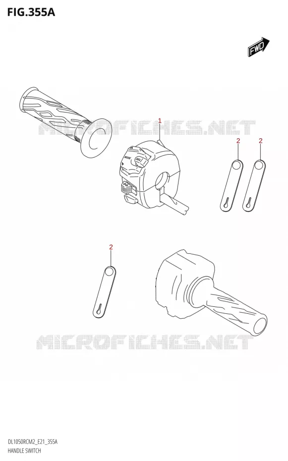 SCHAKELAARS (DL1050RC) Suzuki MOTO 1050 V-STROM 2022  DL1050RC M2 (E21)