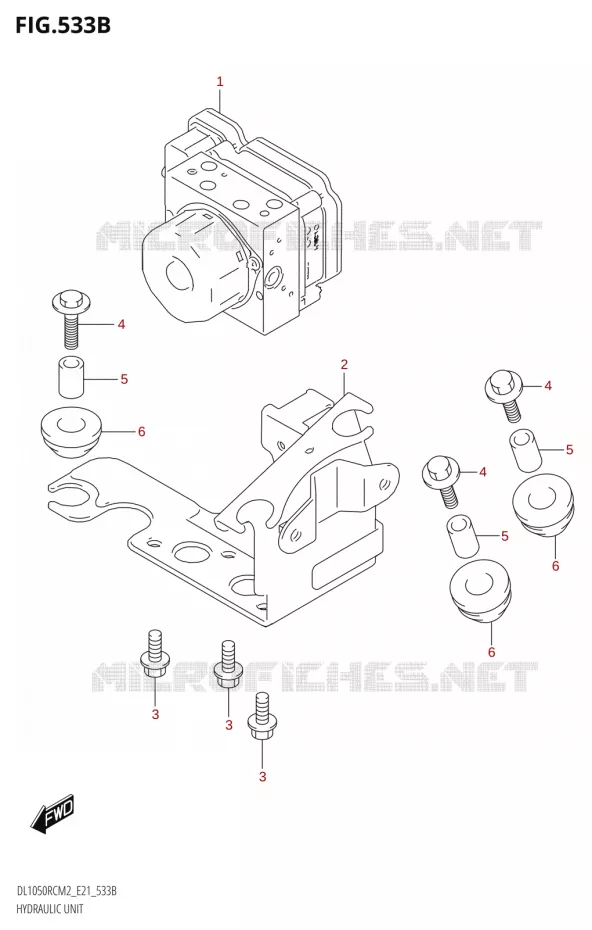 ABS (DL1050RC) Suzuki MOTO 1050 V-STROM 2022  DL1050RQ M2 (E21)