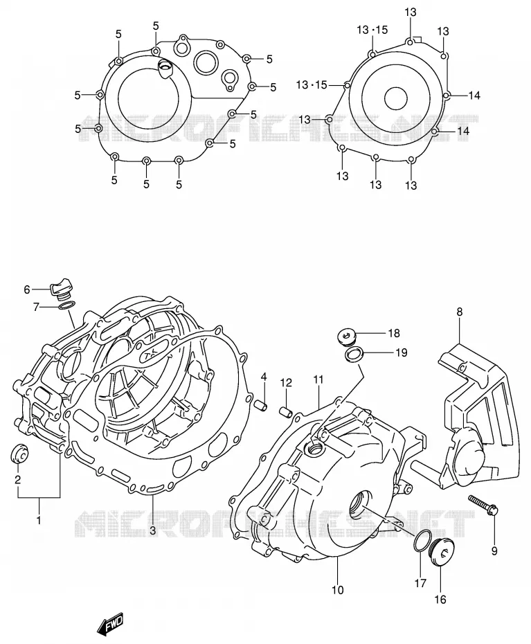 CASING Suzuki MOTO 650 SV-S 2007  SV650SAK7