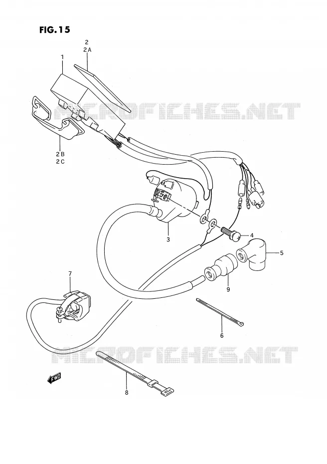 ELEKTRISCH Suzuki MOTO 250 RMX 1991  RMX250M(E3)